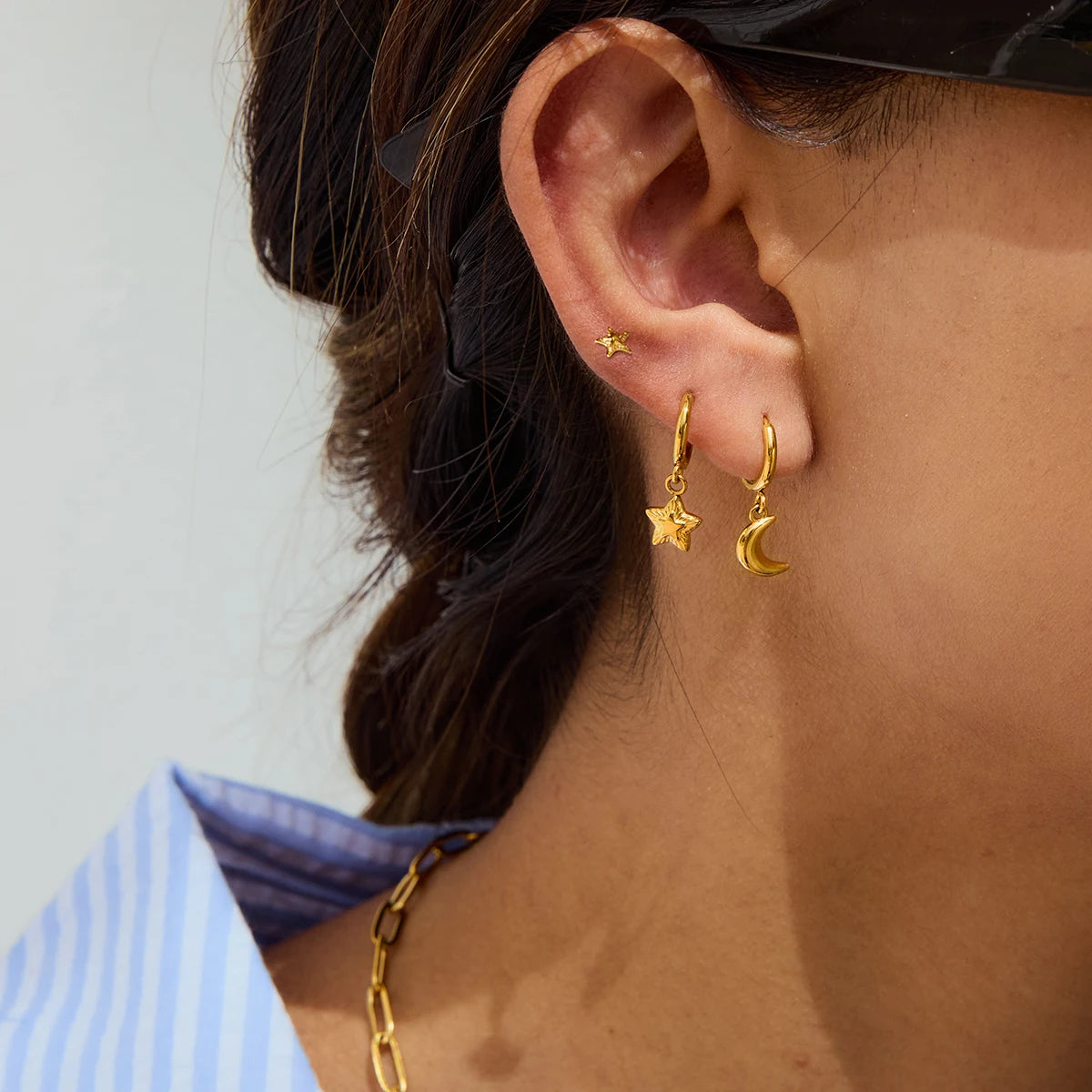 Boucle d'oreilles - 3Pairs