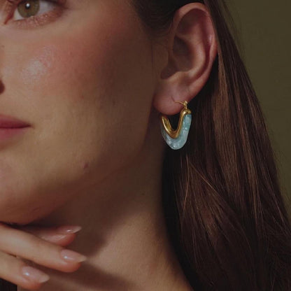 Boucle d'oreille - Azuria