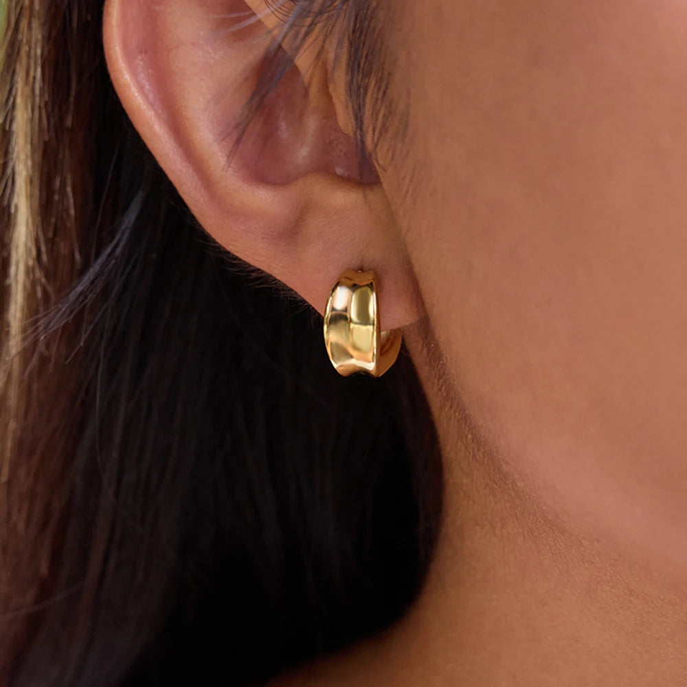 Boucle d'oreille - Concave